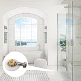 Monsully 4pcs Shower Door Rollers 23mm White Nylon Wheels with Screws view 5