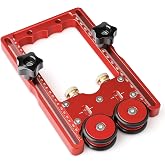 Featherboard for Table Saws &amp; 2-in-1 Thin Rip Jig | One-Way Bearing Roller, Router Table &amp; Band Saw Compatible, Precise Safe Woodworking Cuts