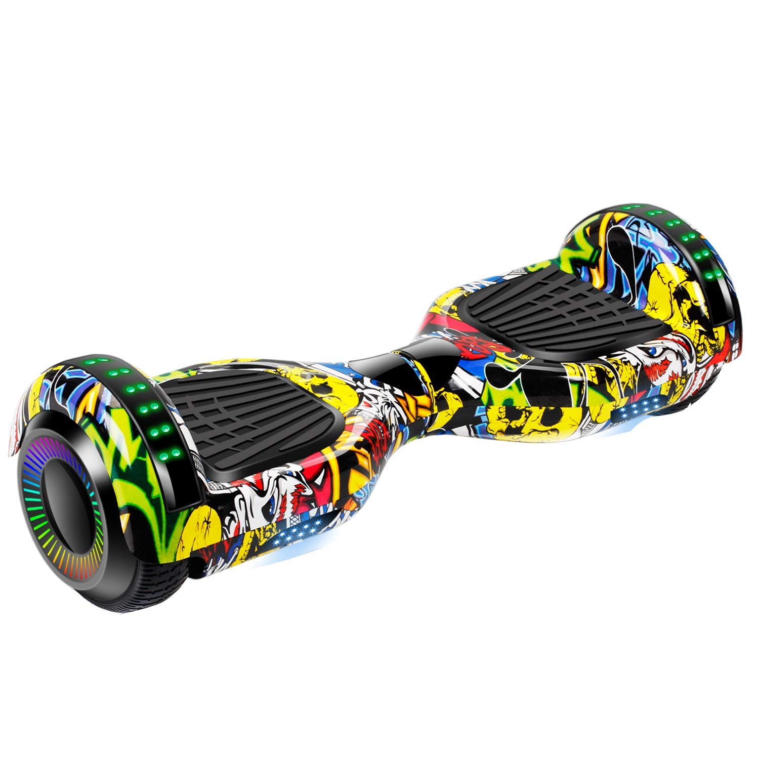 UNI-SUN Bluetooth Hoverboard for Kids Two-Wheel Self Balancing Hoverboard with LED Lights - UL 2272 Certified