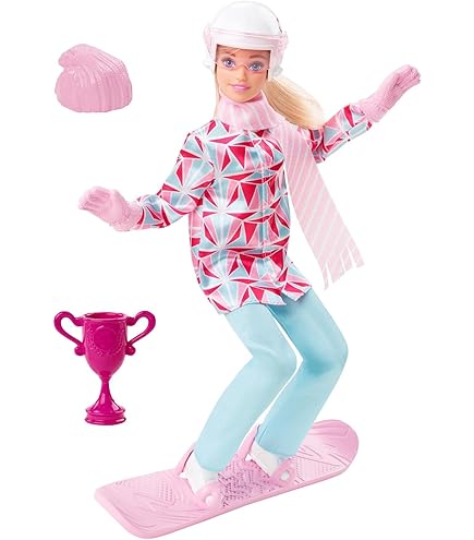Winter Sport BARBIE Doll Set  バービー　ウィンター Amazon.com: Winter Sport Barbie Doll Set w Skis & More! (1994