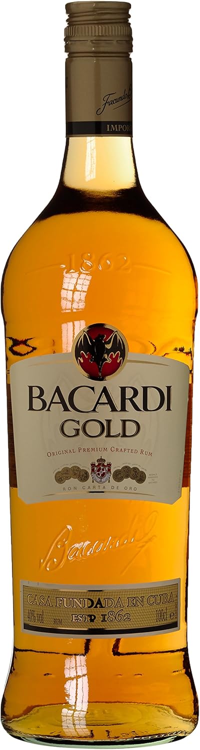 Bacardi Gold Rum 1 X 1 L Amazon De Bier Wein Spirituosen