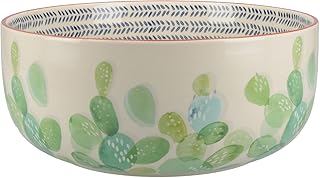 Mikasa Drift von Hand verzierte Salatschüssel aus Keramik, 24 cm (9½ )