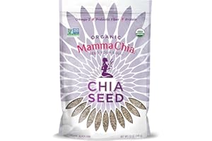 Mamma Chia Organic Chia Seeds, Black, 12 Ounce (Pack of 1)