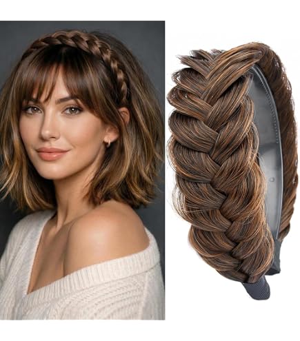Amazon.com : Christie Brinkley Thick Braid Headband Color Ht10 Med