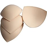 TOPBINE Bra Pads Inserts, Removable Sports Bra Inserts Bra Cups Inserts Padded Bra Inserts for Women's Bikini Top Swimsuit
