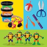 Play-Doh Teenage Mutant Ninja Turtles Cowabunga Creations Gift Set 8 colors view 3