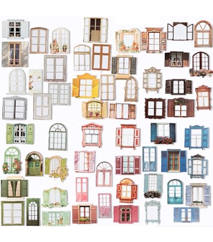 American Crafts Embellishment Kit - 40-Piece Gold Foil Ephemera For Scrapbooking & Cards