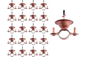 HoldRite 3/4 Inch Copper Bell Hanger, 25 Pack, Pipe Support, CBH075