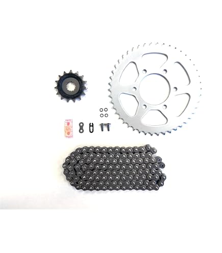 Amazon.com: Caltric Red Drive Chain And Sprocket Kit Compatible