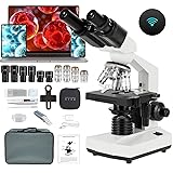 FULENIAO Binocular Compound Microscope, 40X-5000X