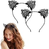 SUNTRADE 2PCS Lace Cat Ears Headband Exquisite Sweet Sexy Women Hair Accessories