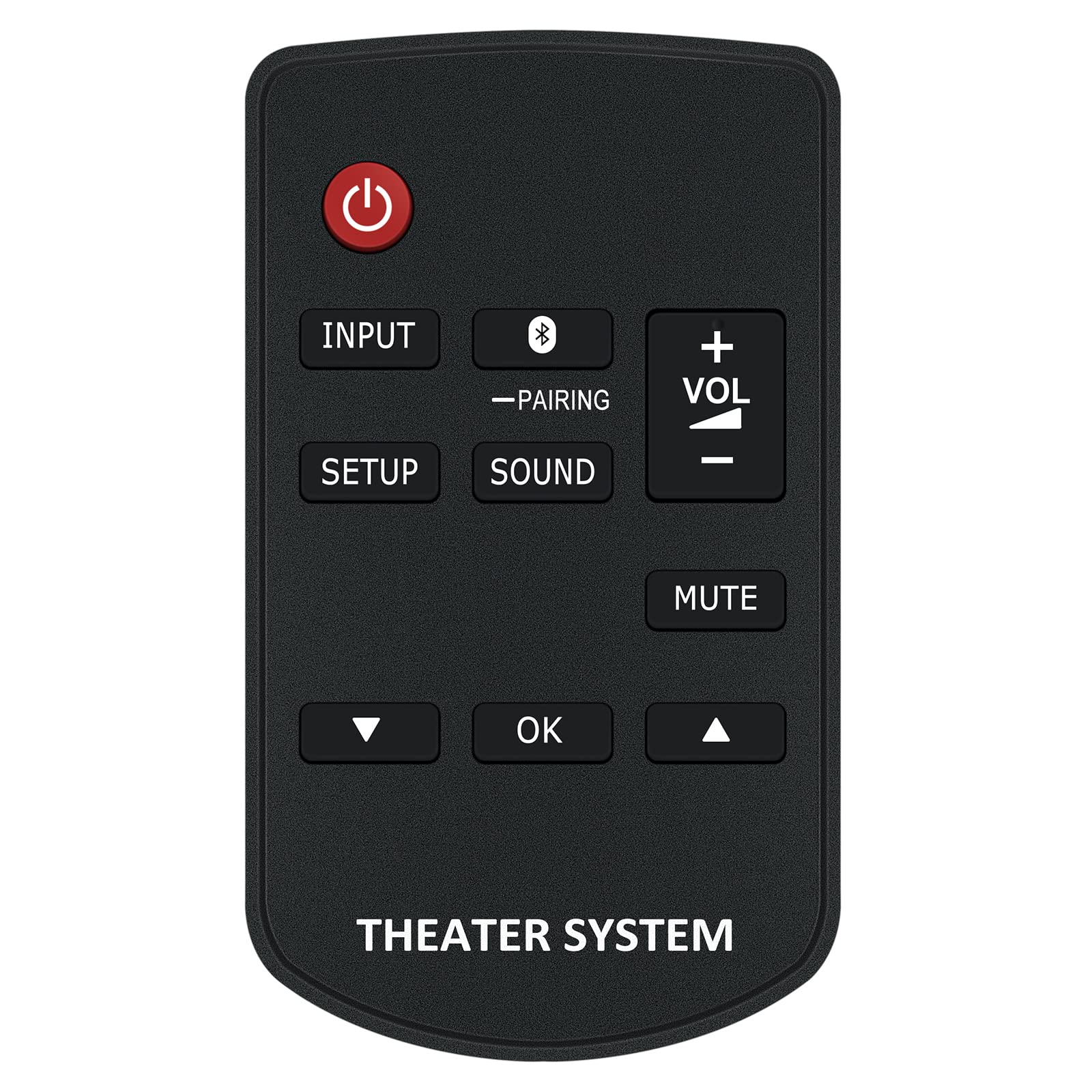 AULCMEET N2QAYC000098 Replacement Remote Control fit for Panasonic Home Theater Audio System SC-HT580 SU-HTB580 SB-HWA580 SC-HTE80 SC-HTB485 SU-HTB485 SB-HWA480 SC-HTB580 SC-HTB680 Sub N2QAYC000109