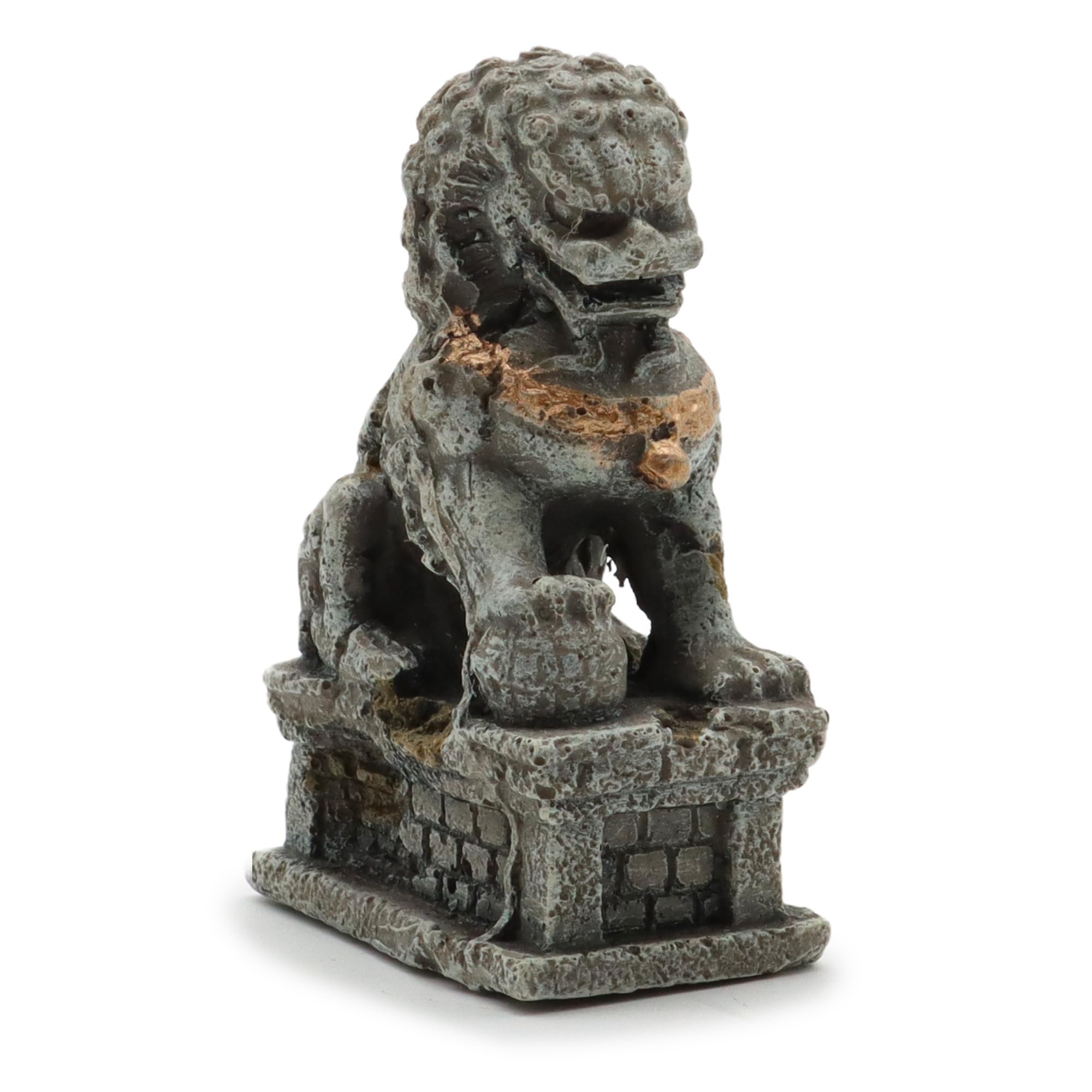 CROCI Chinese Guardian Lion Aquarium Ornaments, Small