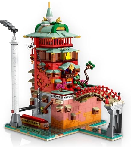 Anime Moving Castle Bausteine Set 1249 Teile - Howls Castle Modell Für Erwachsene & Kinder