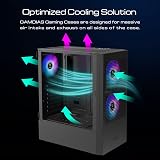 GAMDIAS TALOS E3 MESH ATX Mid-Tower Gaming Case Tempered Glass 3x 120mm ARGB view 5