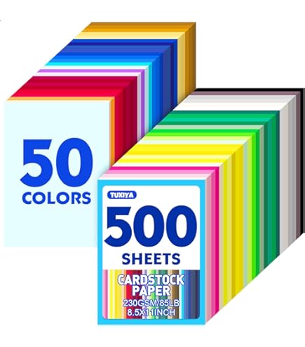 Amazon.com: 500 Sheets 8.5