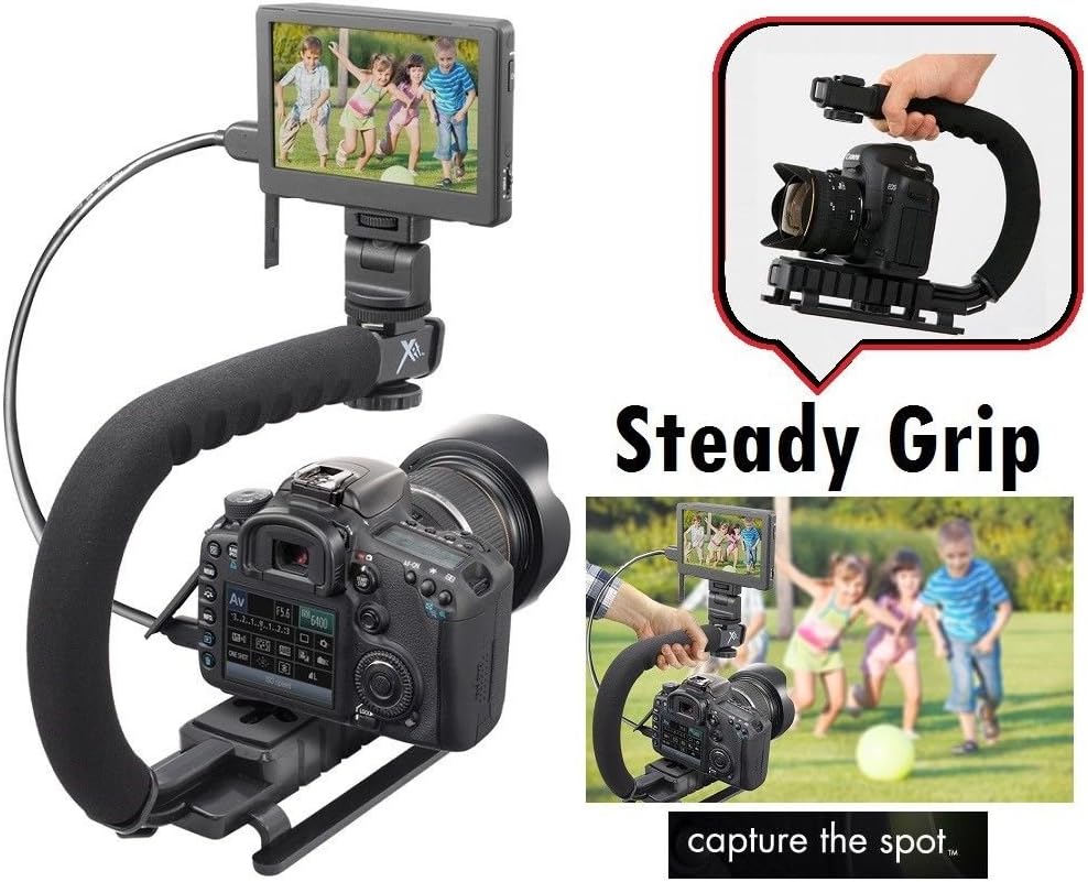 Pro Grip Camera Stabilizing Bracket for Panasonic Lumix DMCFZ2500 DC