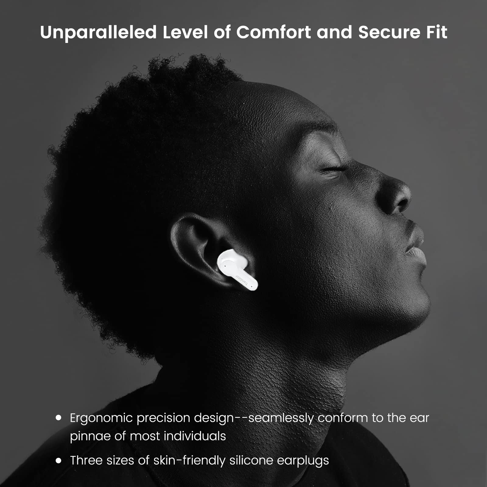 Wooask M3 Offline Translator Earbuds for Voice Language Translation Innovative Sliding Design in 74 Languages and 70 Accents Quick Response with 97% High Accuracy Perfect for Travel