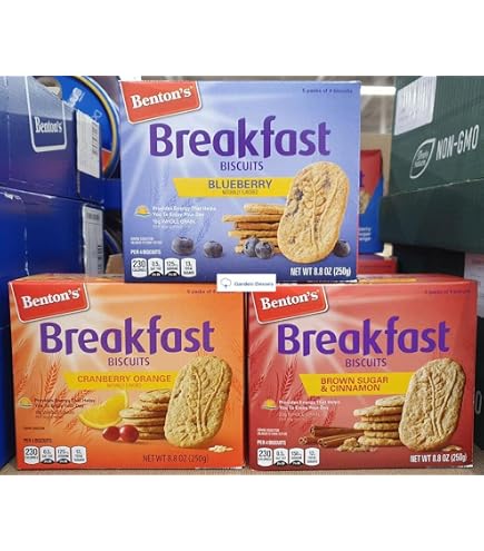 Amazon.com: Benton's Break Biscuits 3 Flavors Blueberry, Cranberry