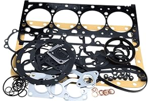 FP FRIDAYPARTS FridayParts Engine Gasket Kit 1E013-03312 1E01303312 for Kubota V2203 V2203T Engine Bobcat 753 763 Loader