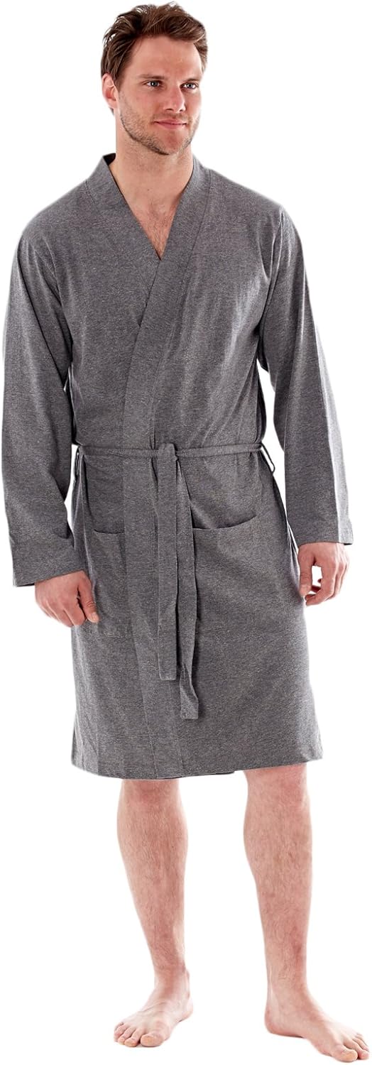 mens lightweight robe