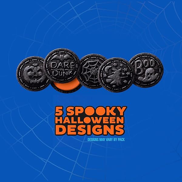 OREO ORANGE CREME CHOCOLATE SANDWICH COOKIES, LIMITED EDITION, HALLOWEEN COOKIES, 18.71 OZ