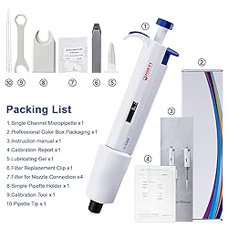 FOUR E'S SCIENTIFIC 1-10ML Single-Channel Pipettor