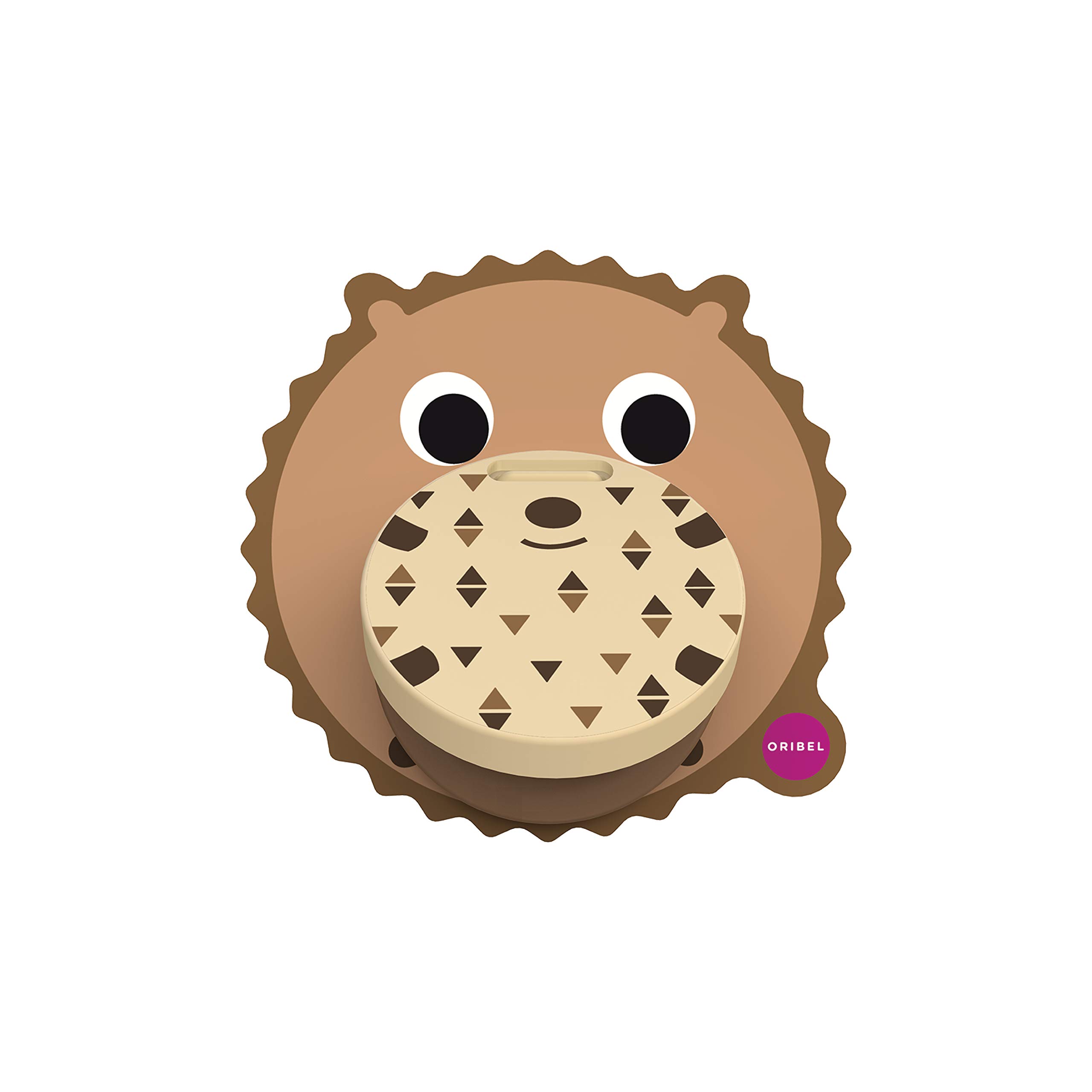 Oribel Vertiplay Wooden Wall Toys, Spikeyy Hedgehog Door Knocker