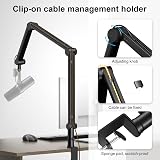 Aokeo AK-49 Microphone Boom Arm Desk Stand for Yeti QuadCast Snowball iCE view 4