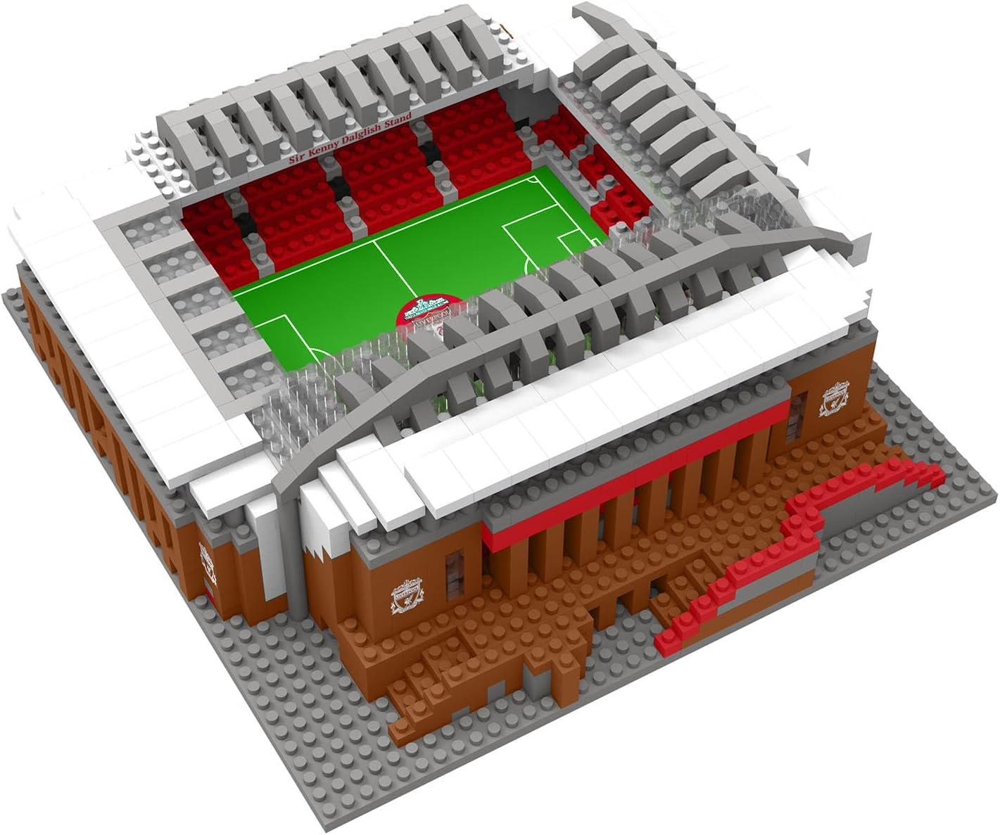 FOCO Officially Licensed Liverpool FC Anfield BRXLZ Mini Stadium 3D Bricks Construction Toy Model