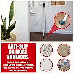 SECURITYMAN 2-in-1 Door Security Bar & Sliding