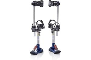 Installoo Skywalker Stilts, Adjustable Height 24-40 inches, Stilts for Painters, Ceiling Installation, No Ladder, Sturdy & Lightweight for Contractors & Artists, Supports Up to 225 lbs, Skywalker