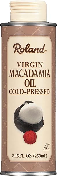ROLAND FOODS VIRGIN COLD-PRESSED MACADAMIA OIL, SPECIALTY IMPORTED...