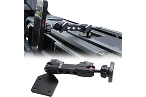 BESTAOO Dash Phone Holder Compatible with 2024 Jeep Wrangler JL 2/4 Door Interior Accessories, 360° Adjustable Cell Phone Mount (Magnetic)