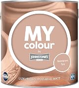 Johnstone's MY colour Luxurious Durable Matt Sombrero Tan 2.5L Colour Intense