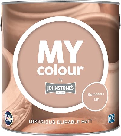 Johnstone's MY colour Luxurious Durable Matt Sombrero Tan 2.5L Colour Intense