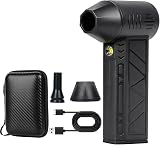 Snow Whiz Turbo Blower,2026 Upgrade Snow Blower,Snowwhiz Turbo Blower with Led,3 Gear Adjustable Super Power Turbo Breeze Electric Blow,Mini Turbos Snow Blower for Car for Car,Home,Keyboard,Computer