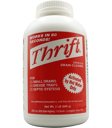 Amazon.com: Thrift T-200 Drain Cleaner – 2 lb Odorless Drain