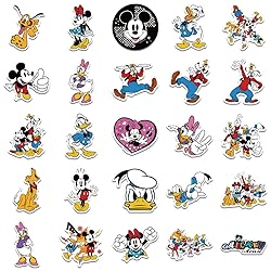 50pcs Mickey Mouse Stickers for Girl Water