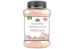 Good Tierra Himalayan Pink Salt in Jar - Extra-Fine Grain - 2.5 lb.
