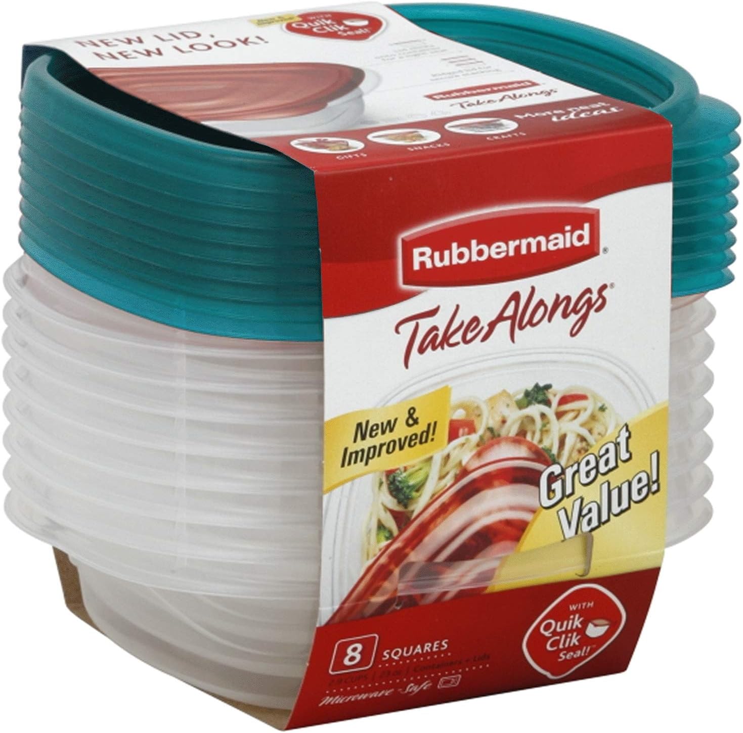 Rubbermaid TakeAlongs 2.9 Cup Sandwich Food Storage