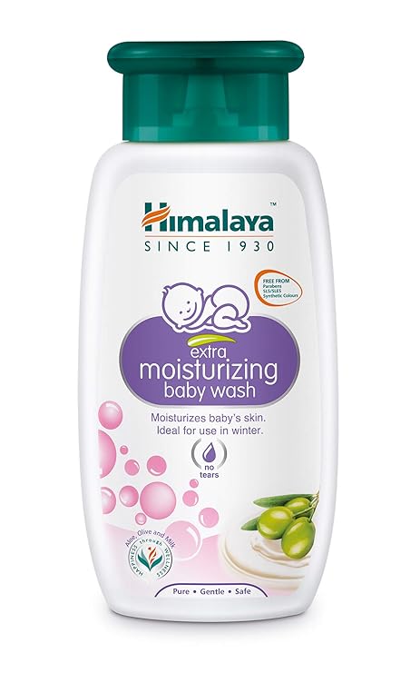 Himalaya Baby Care Extra Moisturizing Baby Wash, 200ml