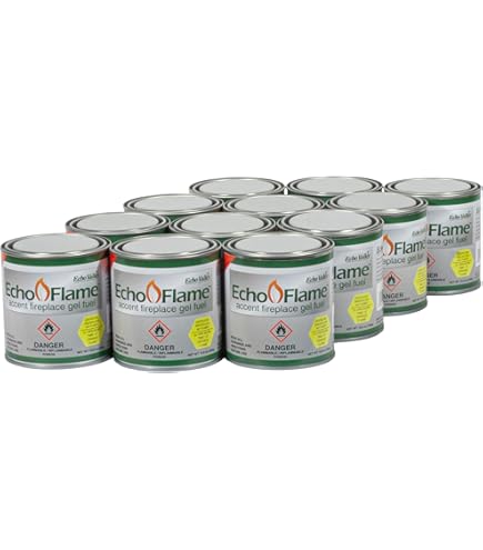 Amazon.com : Echo Valley EchoFlame Gel-Fuel for Indoor/Outdoor