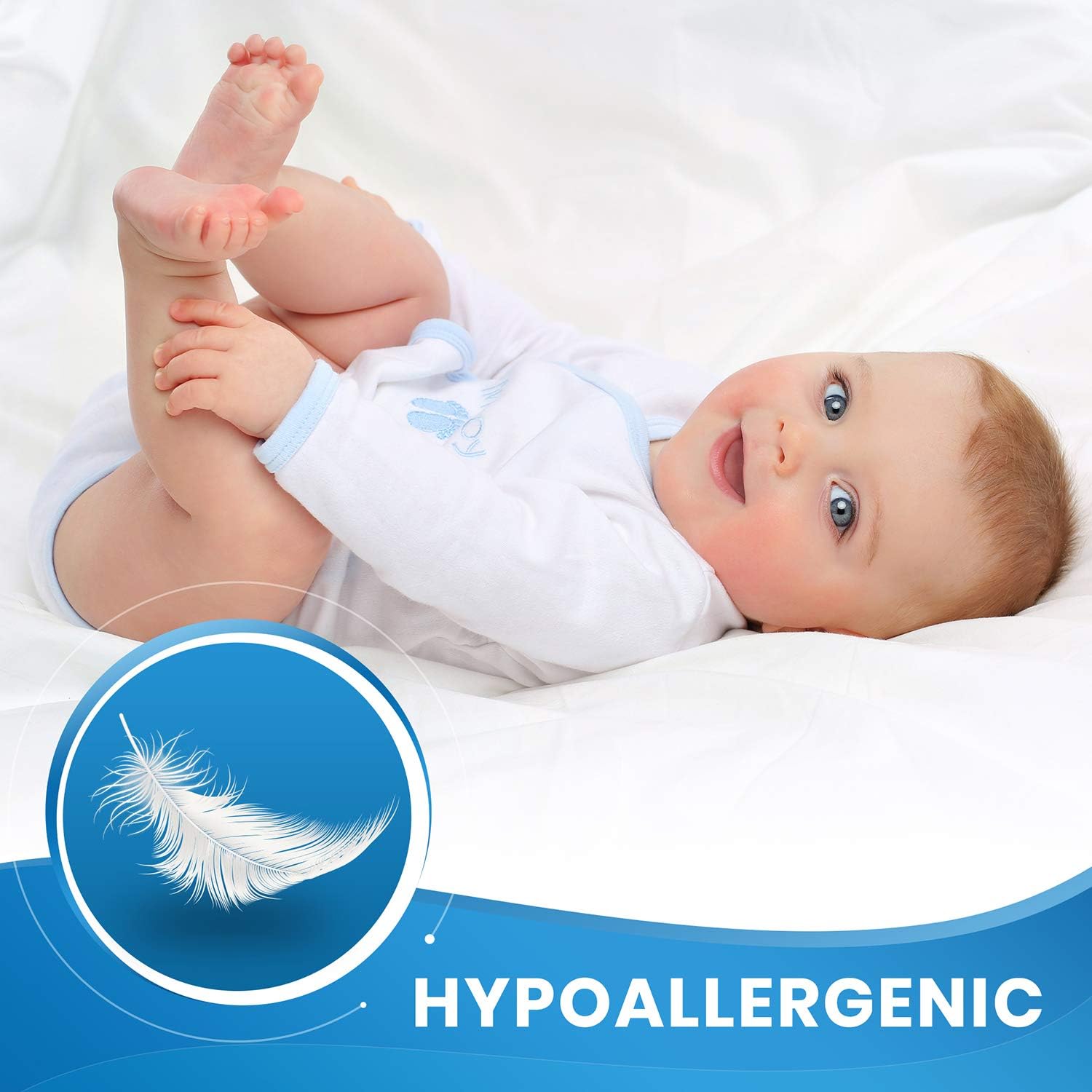 Everlasting Comfort Waterproof Full Size Mattress Protector - Includes 2 Pillow Protectors - 100 Percent Waterproof Fitted Sheet - Dual Layer Breathable Membrane: Home & Kitchen