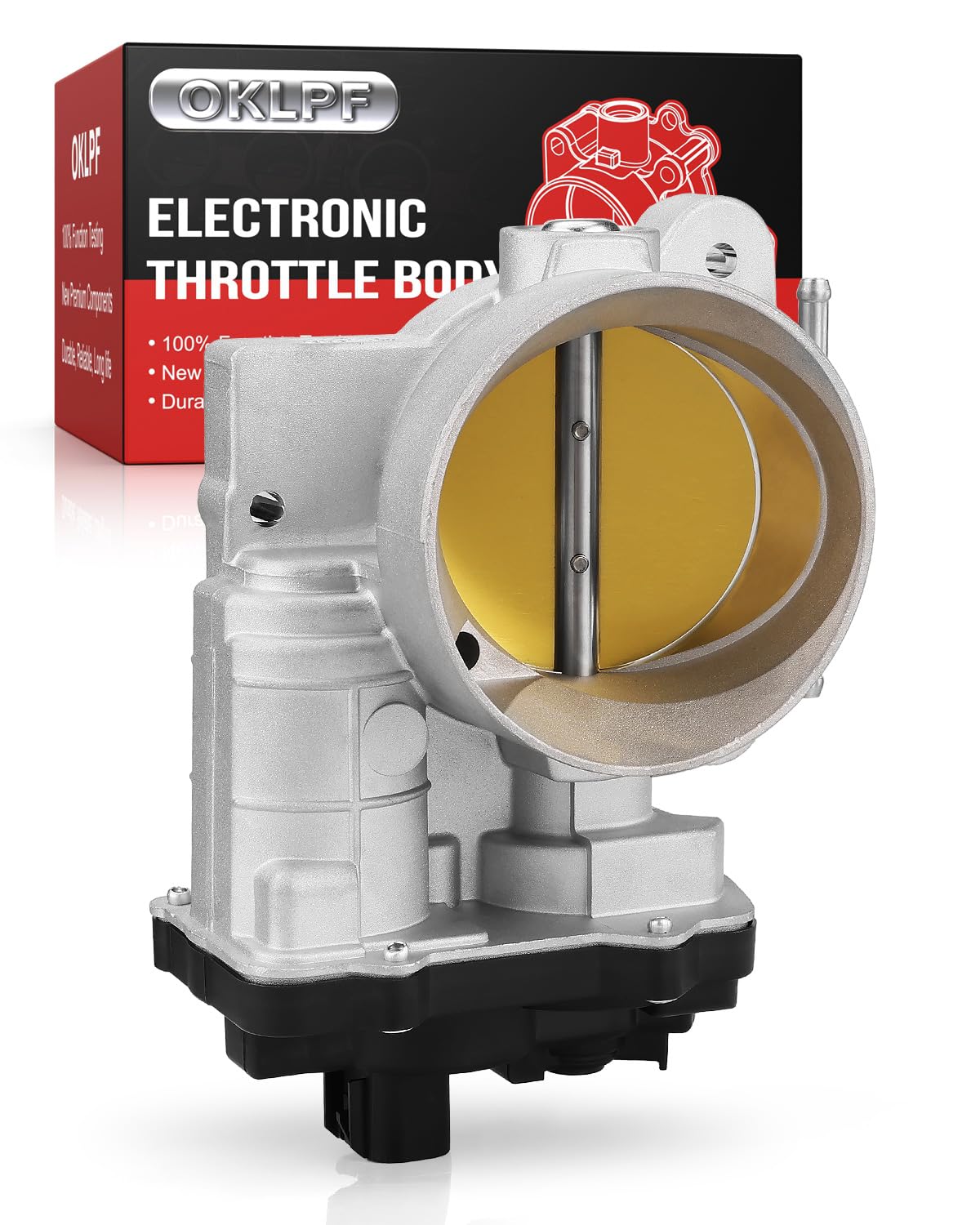 Photo 1 of OKLPF Throttle Body 12570800 Compatible with Chevy, GMC, Cadillac, Buick,Isuzu?& Hummer Models - Avalanche, Silverado 1500 2500 3500, Suburban, Tahoe, Envoy, Sierra, Yukon, Escalade,NPR,Ascender