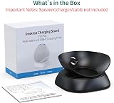 PlusAcc Stand Holder for Pop Speaker Smartphone USB-C USB-A Charger Black view 6