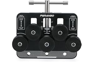 FQRANBO Tubing Straightener, Brake Line Straightener, Tube Straightener for 3/16" - 1.0" Diameters, Fuel Line and Aluminum, Copper, Stainless Steel Tubing