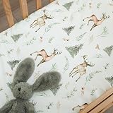 GLLQUEN BABY 2 Pack Cot Sheets 120x60 100% Microfiber Fits Bassinet Crib view 7