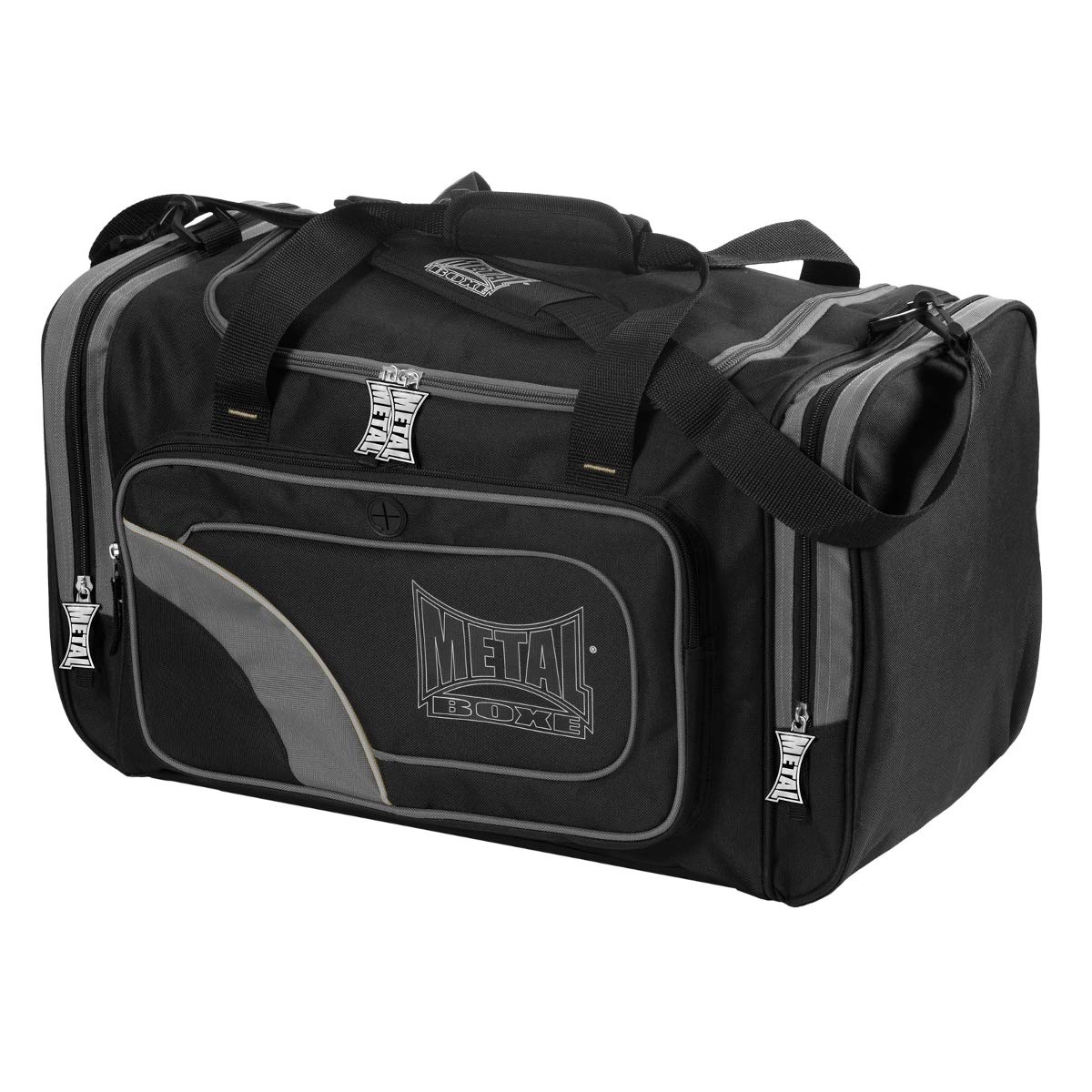 Metal Boxe Sports Bag Black