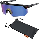 Ergodyne Skullerz AEGIR Anti Scratch Safety Sunglasses, Anti-Fog, ANSI z87.1